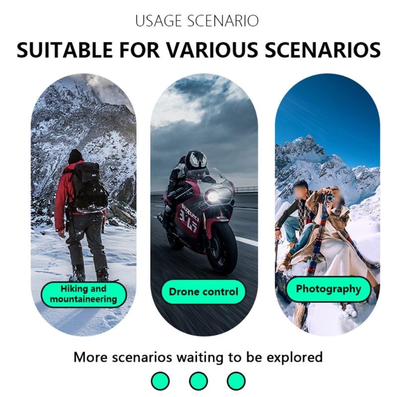 Photography Glove Drones Gloves for Remote Control Winter Mittens Outdoor Camera Gloves Multifunction Windproof Mitts