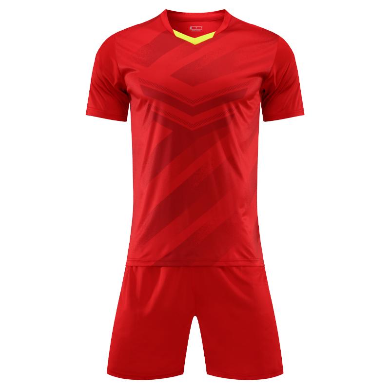 Soccer Training Suit Adult Outdoor Uniform Blank Custom Fashion Football Set Comfortable 3D Print Shirts Shorts Quick Dry Sets