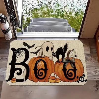 Halloween Geist Gedruckter Küchenteppich Wohnzimmer Esszimmer Wäscherei Fußmatte Bad Balkon Flur Rutschfeste Fußmatte