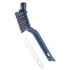 2-in-1 Crevice and Window Cleaning Brush with Hair Clip for Bathroom and Kitchen