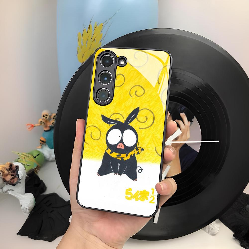 

Чехол для телефона Аниме Ranma для Samsung Galaxy S26 S25 S24 S23 S22 S20 S21 Ultra Plus Edge Fe Цветной Серебряный Чехол Galaxy S25 Ultra