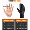 Winter Warme Handschuhe für Herren & Damen Verlängert Verdickt Winddicht & Wasserdicht Atmungsaktiv Touchscreen für Skifahren, Radfahren & Sport