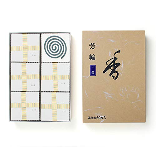 

Shoyeido Horin Nijo Incense, Spiral Type, Value Pack of 60