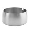 Ash Tray Stainless Steel Ashtray  Convenient Delicate Outdoor Desktop Ornament Wear-Resistant Office