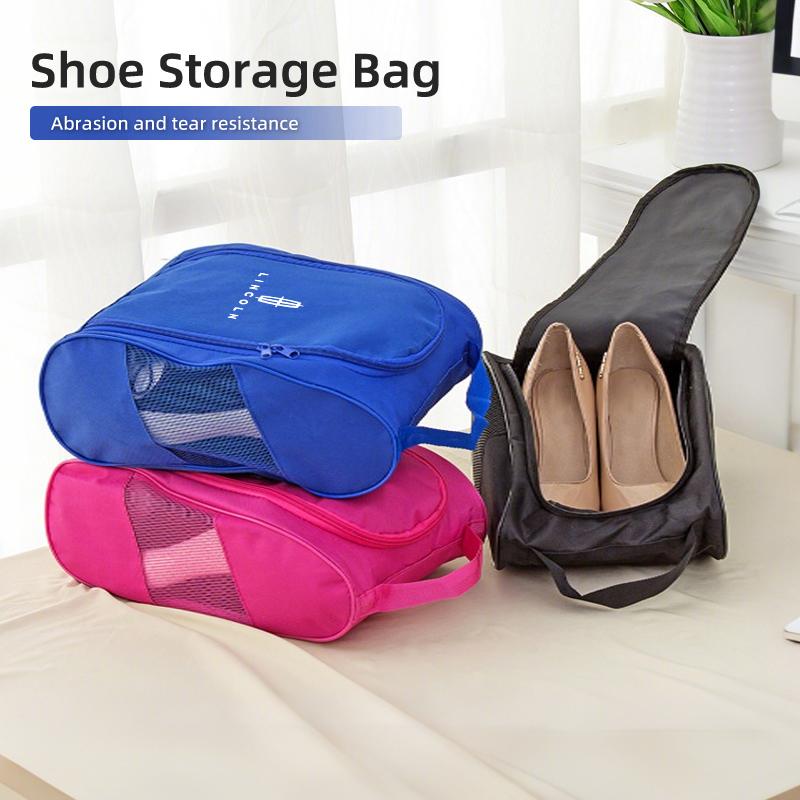 Car Shoe Storage Bag Travel Sneaker Pouch Shoes Organizer Auto Accessories For Lincoln Nautilus Aviator Navigator MKZ MKX gyu7