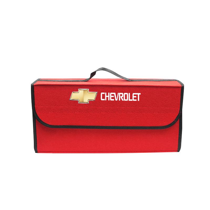 Car Trunk Organizer Box Large Capacity Folding Storage Bag For Chevrolet Corvette Montana TrailBlazer Silverado Traverse Camaro