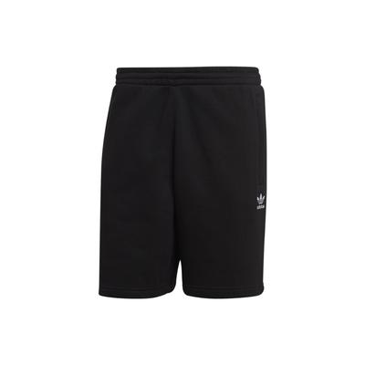 Originals Pure Color Badge Embroidered Elastic Waist Sports Shorts Men Shorts Black IA4901