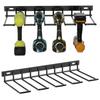 Heavy Duty Power Tool Rack Wall Mounted Power Storage Shelf Premium Electric Drill Holder  Garage