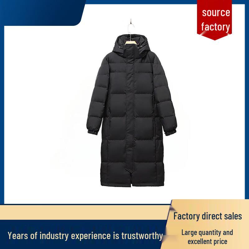 Juelayer Unisex Mid-Length Thickened Down Jacket