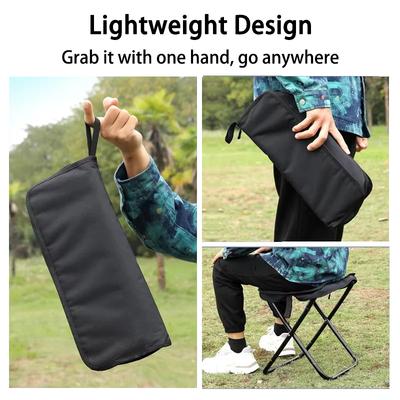 Folding Chair Stool Portable Lightweight Folding Chair Outdoor Fishing Camping Beach Folding Stool