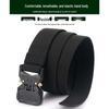 Men's Tactical Braided Nylon Elastic Belt