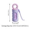 Mini Pet Garbage Bag Dispenser Thickened Pet Waste Bag Dispenser Dog Trash Bag Dispenser  Outdoor