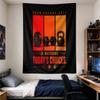 Wall Tapestry Gym Motivational Quote Future Self Watching Today Choices with Dumbbell and Kettlebell for Adult Gym Decor