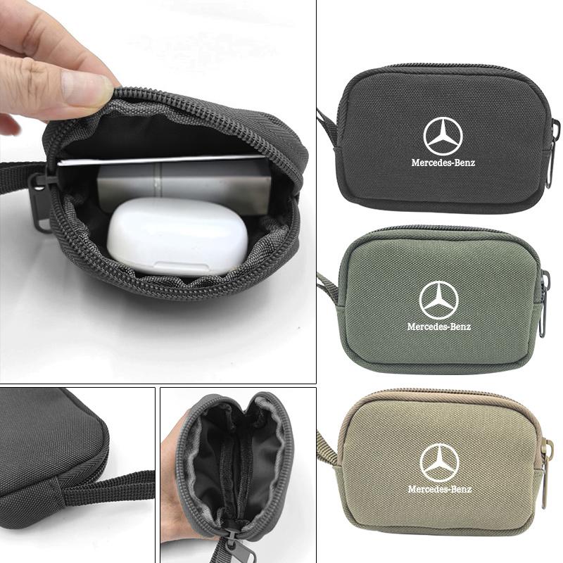 Car Data Cable Storage Bag Waterproof Travel Organizer Bag For Mercedes Benz A C S E Class AMG CLA W176 W204 W221 W205 W222 W906 JQ1