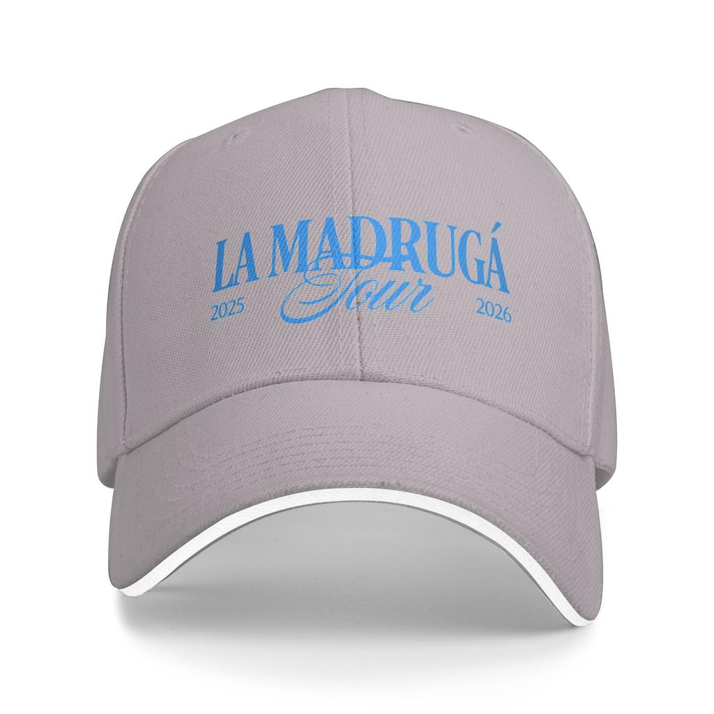 Summer Casual Baseball Cap Delaossa La Madruga Tour Hunting Camping Hip Hop Hats For Unisex Men Wholesale  Trendy Snapback Cap