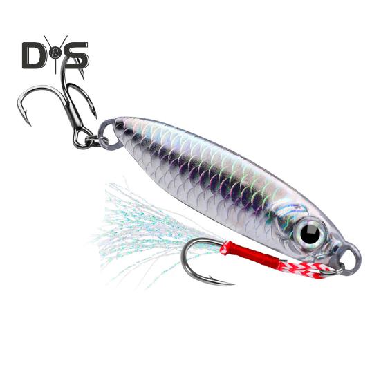 .4CM/7G 5.5CM/15G 6.1CM/20G 7.1CM/30G Jigging Fishing Lure with Hook Realistic Trolling Fishing Bait Freshwater Saltwater Fishing Accessories