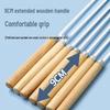 ZISIZ 304 Stainless Steel BBQ Skewers with Wooden Handle