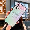 PERSONALISIERTE Initialen Name Marmoriertes Case Für Samsung Galaxy A14 A34 A54 A52S A12 A22 A32 A52 A72 A13 A33 A53 A73 A31 A51 A71