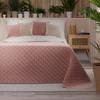 VELVI Decorative Bedspread - Powder Pink - 170x210cm