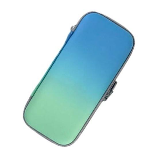 Switch storage case large capacity waterproof dustproof shock-resistant suitable travel home parties (gradient blue)