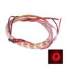 90cm LED Strip 90 Lamp Chips Decorative Ambient Lighting 12V Universal for Car MotorcycleRed Light