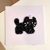 5Pcs Shining Rainbow Glitter Baking Cloth Fuse Beans Beadsheat-resistant Paper  Fuse Art Projects