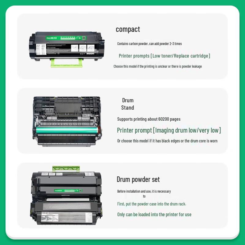 Compatible Toner Cartridge for Lexmark MS/MX Series Printers