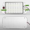 LED Dome Light, RV Interior Lighting 12V-85V 800 Lumens Super Bright RV LED Ceiling Dome Light With ON/Off Switch RV Lights Interior For