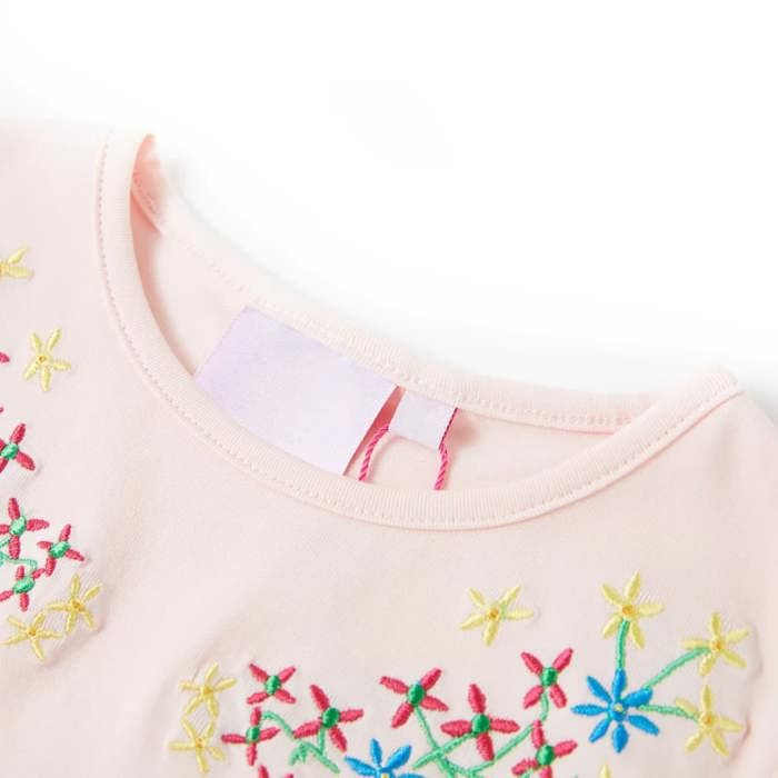 T-shirt pour enfants rose pâle 92/104/116/128/140