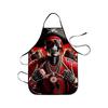 Classic Pirate Apron, Adjustable Waterproof Polyester Kitchen Apron For Men And Women Cooking, Baking, BBQ, Coffee Shop, Housewarming Gift, 25x29 Inch