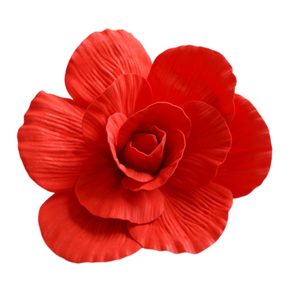 Large Size Three-dimensional Decoration PE Foam Simulation Rose NEW Fake Flower  Wall