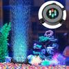 Farbwechselnde LED Wasserdichte Aquarienleuchte Rund Fischbecken Sprudler Dekorlampe Dieses Licht ist ideal für Aquarium Fischbecken Pool