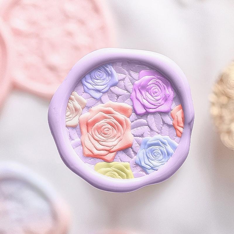 652F Embossed Paint Seal Stamp Head Sealing Wax Stamp Relief Wax Seal Stamp