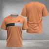 T-shirt da uomo stampata in 3D Traspirante ad asciugatura rapida Top sportivo Manica corta Girocollo Pullover Top casual