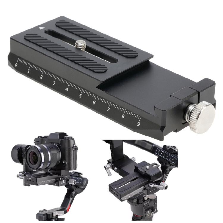 Lower Plate Universal Camera Fitting Lower Quick Release Plate for RS4pro Action Cameras Suitable for All Genders