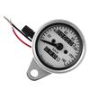 Retro LED Motorrad Kilometerzähler Digitales Armaturenbrett mit zweifachem Tageskilometerzähler Kontrollleuchte Klares Display für Motorrad