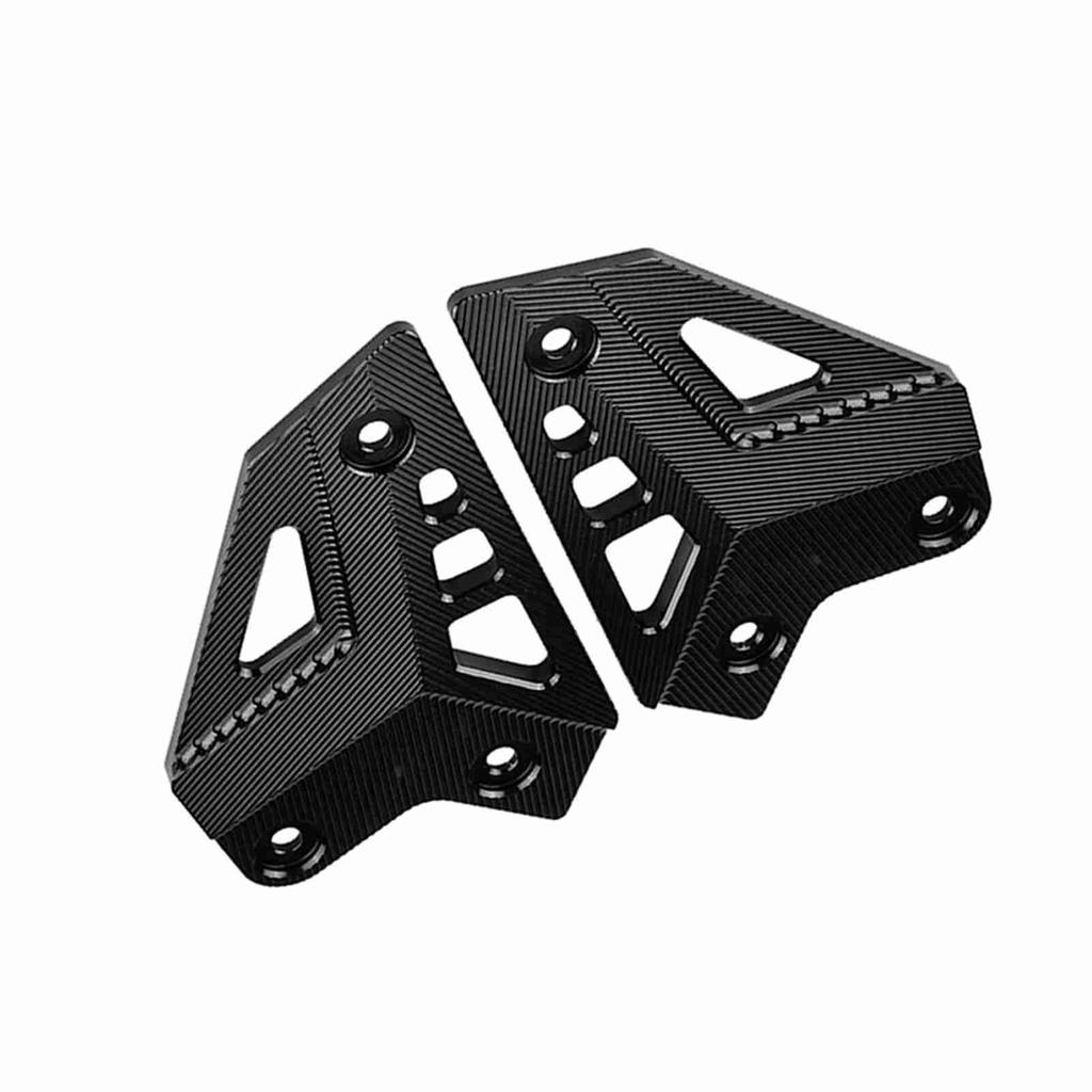 Motorcycle Footrest Foot Peg Protector Heel Protective Cover Guard for  900 2017 Black