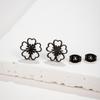 Plum Blossom Earring For Women Free Shipping Hypoallergenic Surgical Steel Ear Piercing Flower Shaped Girl Earrings Pendientes