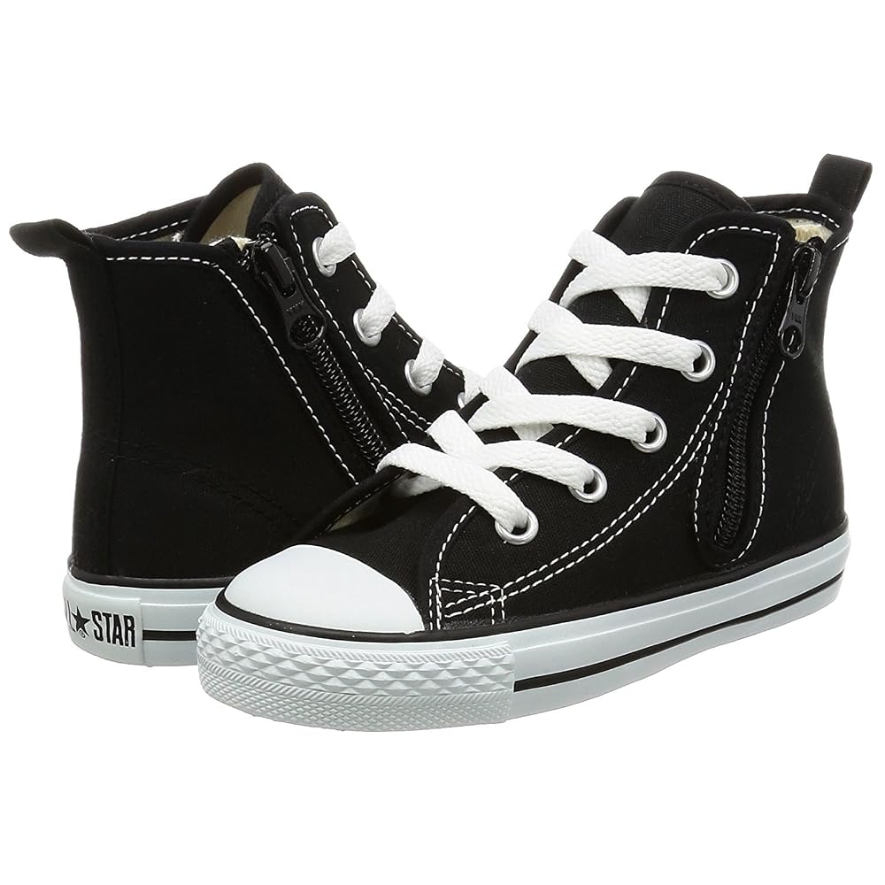 Converse Kids' All Star N Z HI Sneakers, Classic Style, Black, Size 150 cm