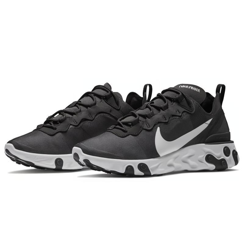 Nike React Element 55 Black White Women's Sneakers BQ2728-003