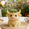 Short Tail Cow Silicone Candle Molds Multipurpose Silicone Candle Molds For Handmade Candle Cup And Gypsum Planter
