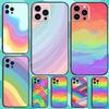 Colorful Patterns And Colors Phone Case For IPhone 17 Air 16 15 14 13 Pro Max 11 12 Black Silicone Cover