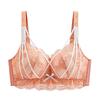 Adjustable Underwear for Women's Gathering Anti Sagging Summer Bra Thin Full Cup Plus Size Bra