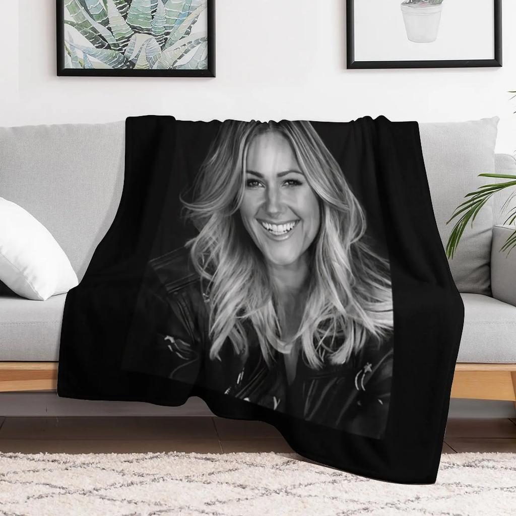 Helene Fischer Throw Blanket Elegant Warm Throw Blanket for Hotel Home