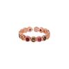 Amethyst Rainbow Ring - Women's Niche Design with Adjustable Opening Finger Ring, High-end Style Ring