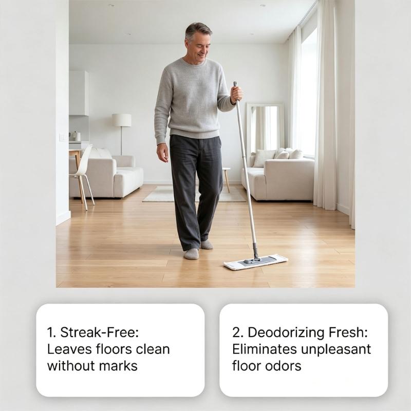 Cleaning Portion Floor Cleaning Product for Bedroom, Kitchen and Living Area Washing In Routine Household Use Daily
