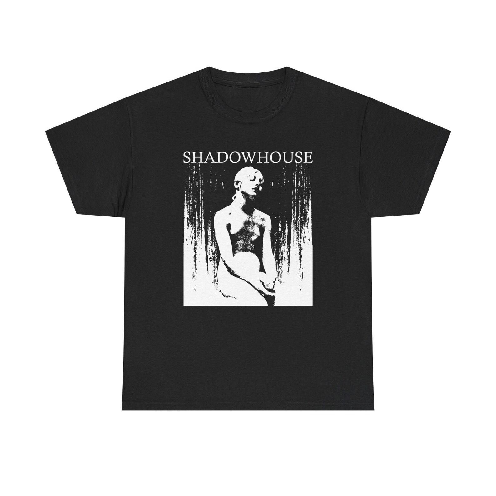 Shadowhouse Band Shirt, Shadowhouse Gothic Rock Tee, Darkwave Post Punk Music Shirt, Underground Goth Band Graphic Tee 120