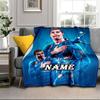 Custom Name Ronaldo's Legacy Soccer Blanket bed sofa Blanket Flannel Blanket for Camping, Hiking, Picnic Essentials,gift for family and friends