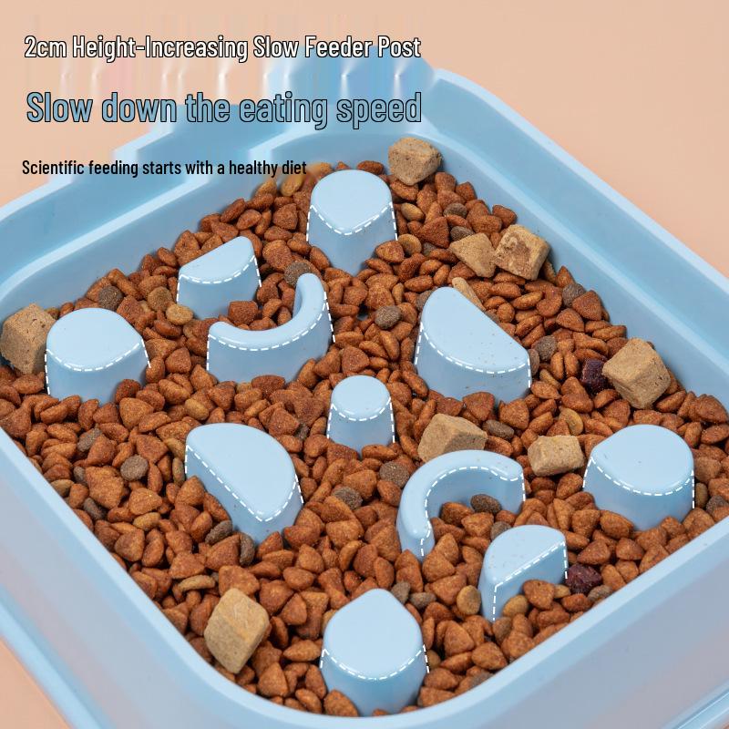 Anti-Choking Pet Slow Feeder Bowl