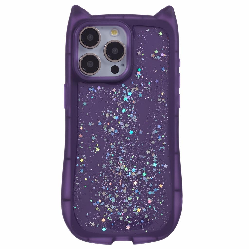 JTW Series For iPhone 13 Pro Max Case TPU Phone Cover Epoxy Shiny Glitter